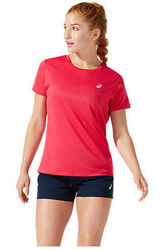 Asics CORE SS TOP Damen T-Shirt Rot