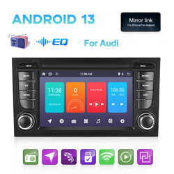 7" Autoradio Für Audi A4 8E 8H B6 B7 2000-2009 Android13 GPS Navi BT  1+32GB