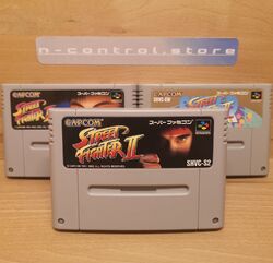 STREET FIGHTER TURBO Nintendo Super Famicom Games Lot SNES Spiele Sammlung Japan