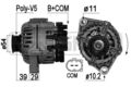 ERA Lichtmaschine Generator 90A 14V für Smart Fortwo Coupe 0.8 CDI