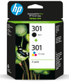 Original HP 301 Tinte Multipack  Schwarz  Farben Patronen SET DeskJet OVP