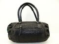 Hugo Boss Tasche Handtasche Umhängetasche Damentasche Leder  Schwarz TOP