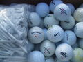 100 Marken Mix  Golfbälle AAAA - AA  2 X 50 STÜCK Verpackt + 25 Tees gratis