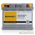 CONTINENTAL AUTOBATTERIE 12V 60Ah STARTERBATTERIE 640A EFB L2 START STOPP