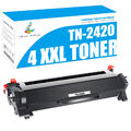 Toner XL Compatible with Brother MFC-L2710DN L2710DW HL-L2370DN TN-2420 mit Chip