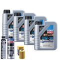 Motoröl 0W30 LIQUI MOLY Special Tec V 4L+HENGST Ölfilter +Spülung +Cera Tec