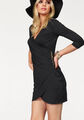 Partykleid Abendkleid in Wickeloptik. Melrose. Schwarz. NEU!!! KP 57,99 € SALE