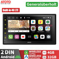 ATOTO S8 7" Android Doppel-DIN Autoradio Bluetooth 4G LTE Wireless CarPlay 4+32G