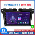 Carplay Android12 Autoradio Für Mazda CX-7 2008-2015 GPS Navi Stereo BT USB DAB+