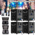 4x Sparkular Funkenmaschine Cold Spark Machine DMX Feuerwerk Party Bühnenlicht