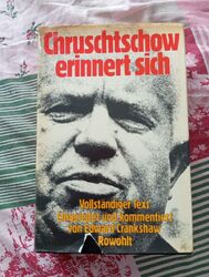 Chruschtschow erinnert sich, Talbott, Strobe (Hrg): Rowohlt 1971