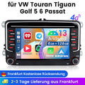 6+128GB Android 13 Autoradio CarPlay GPS Navi für VW Touran Golf 5 6 Passat Polo