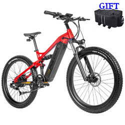 NEW 27,5'' Ebike Elektrofahrrad E-Mountainbike Shimano 9-Gange Pedelec  20AH DE