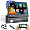 7" Autoradio Navi mit GPS Apple Carplay Android 13 BT Wifi USB FM 1 DIN 32G +DAB