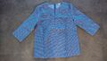 COS popelin Bluse Gr. 40 (eher 38) blau/weiss, 100% Baumwolle 