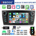 2+64G Android 13 DAB+ Für BMW 3ER E90 E91 E92 E93 7" Autoradio GPS NAVI Wifi KAM