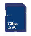 INDMEM 256MB SD Speicherkarte Standard Secure Digital Generisch Neu M/Hülle