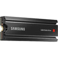 2TB Samsung M.2 SSD 980 PRO NVMe 2 TB M.2 PCIe 4.0 3D-NAND TLC mit Kühlkörper