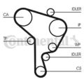 CONTINENTAL CTAM Wasserpumpe + Zahnriemensatz für SEAT SKODA VW