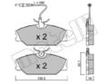 METELLI 22-0142-0 Bremsbeläge Satz Bremsklötze Vorne für RENAULT SAFRANE I (B54)