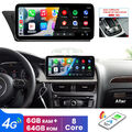 10,25" Carplay Für Audi A4/A5/B8/S4/S5 High Android 14 Autoradio GPS WIFI 6+64GB