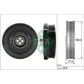 1x Riemenscheibe, Kurbelwelle Schaeffler INA 544 0130 10 passend für BMW MINI