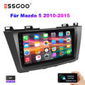 4+64G Für Mazda 5 2010-2015 Carplay Android 13 Autoradio GPS Navi RDS WIFI DAB+