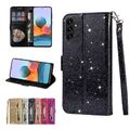 Bling Glitzer Wallet Handyhülle Für Samsung Galaxy A35 A55 A72 A53 A51 5G A15 A3