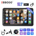 10" 1 DIN DAB+ Autoradio Android 13 Navi GPS RDS WIFI BT 360° Drehbar Bildschirm