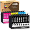 20x Patronen für Epson 604-XL XP-2200 3200 4200 2205 3205 4205 WF-2950 2935 DWF