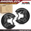 2x Ankerblech Bremsscheibe Hinten für Audi A3 VW Golf Seat Altea Skoda Octavia