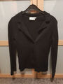 Hnnes schwarze Jacke Gr. S mit Knopfleiste