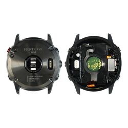 Original Garmin Fenix 6X Pro Haupt Gehäuse Rahmen Gehäuse Hr (Schwarz) Teile Ein