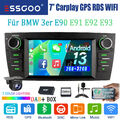 Für BMW 3er E90 E91 E92 E93 DAB+ Carplay Android 13 32G Autoradio GPS RDS BT Kam