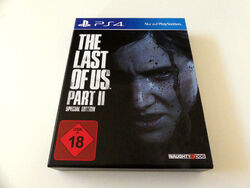 The Last Of Us Part 2  II Special Edition PS4 Playstation 4 Steelbook NaughtyDog