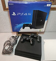 Sony PlayStation 4 Pro 1TB Spielkonsole mit 2 DualShock 4 Controllern - Schwarz