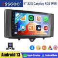 32G Apple Carplay Android13 Autoradio GPS Nav KAM Für Smart Fortwo 451 2011-2015