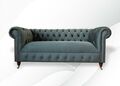 Sofa 3 Sitzer Wohnlandschaft Sofas Couch Polster Garnitur Stoff Samt Modern Neu