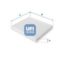 Innenraumfilter UFI 53.130.00 Partikelfilter für DUCATO FIAT CITROËN 250 PEUGEOT