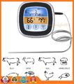 Grillthermometer Digital Bratenthermometer BBQ Smoker Fleischthermometer Fühler