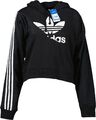 NEU! Adidas Damen Hoodie mit Logo Gr. 36 schwarz