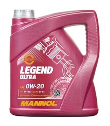 MANNOL LEGEND ULTRA 0W-20 4 Liter Motoröl Öl Motorenöl