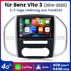 4G Android13 4+64G Autoradio Für Mercedes Benz Vito 3 2014-2020 GPS Navi 4G WIFI