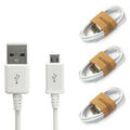 3x Datenkabel Sync Ladekabel Micro USB Kabel Original Samsung Galaxy S4 S5 S6 S7