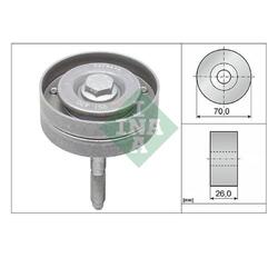 Lemförder 532 0596 10 Umlenk-/Führungsrolle Keilrippenriemen für VW Skoda Seat