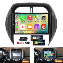 1+32G Android 13.0 Autoradio GPS Navi Carplay RDS SWC BT FM Für Toyota RAV4 +DAB