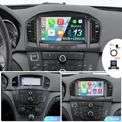 8-Kern Für Opel Insignia 2008-2012 8+128G Android 13 Autoradio Carplay BT Kamera