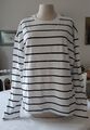 DamenShirt langer Armr , Marie Lund, Gr. XL , weiß-schwarz  gestreift TOP!