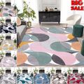 Moderne Großflächenteppiche Wohnzimmer Schlafzimmer Teppich Flur Läufer Boden Tür Matte