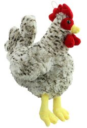 Plüschtier Huhn , flauschig , Kuscheltier, Stofftier, naturgetreu, Bauernhof  35